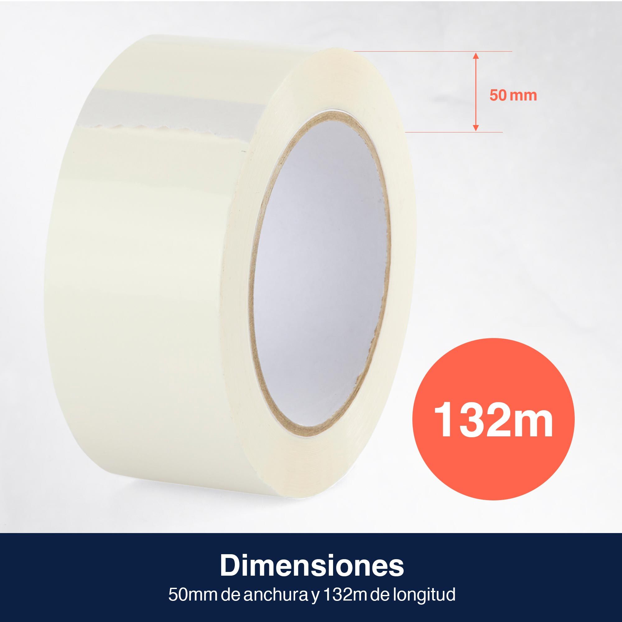 Precinto blanco para embalar