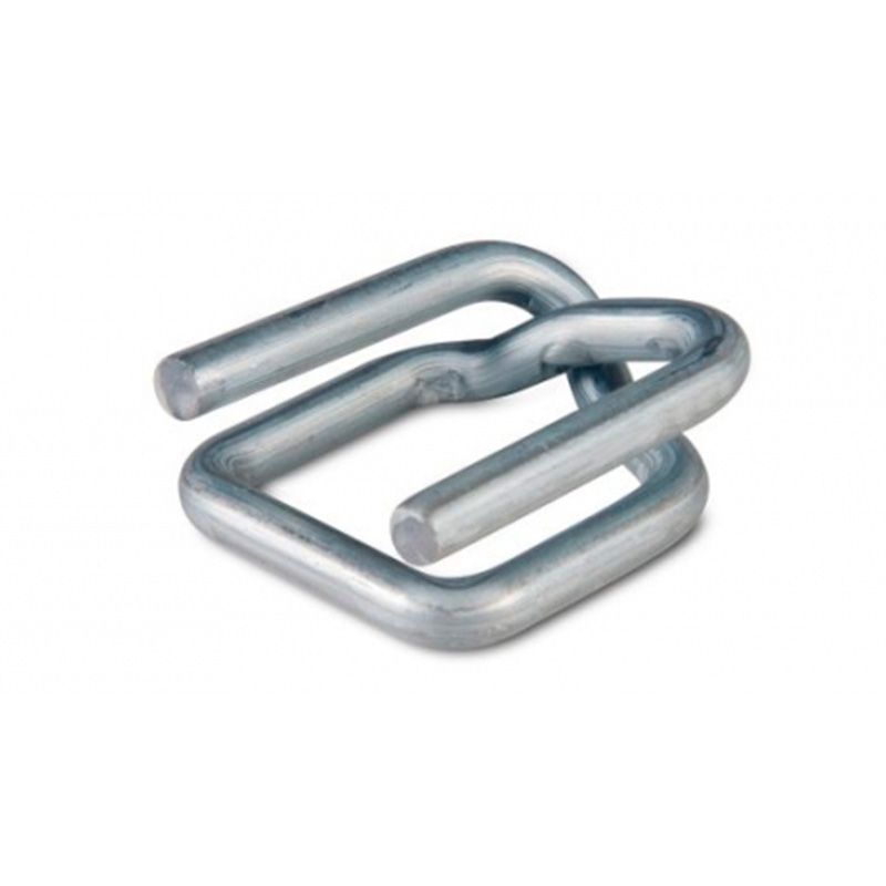 Hebillas galvanizadas para fleje de plástico