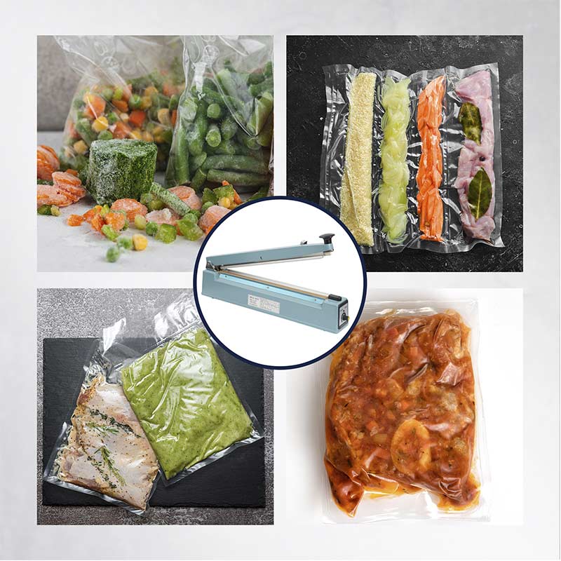 Mini sellador de bolsas de plástico portable para sellar bolsas de plastico
